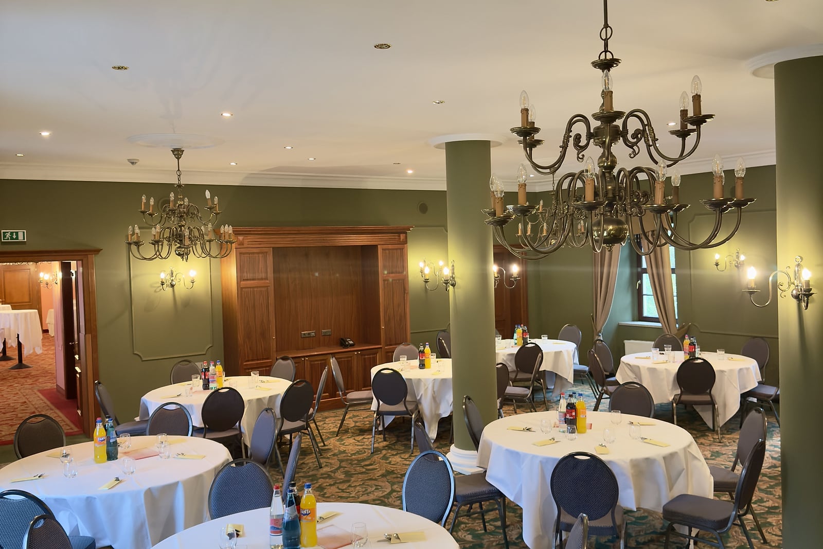 Grüner Salon im Schlossparkhotel Schkopau