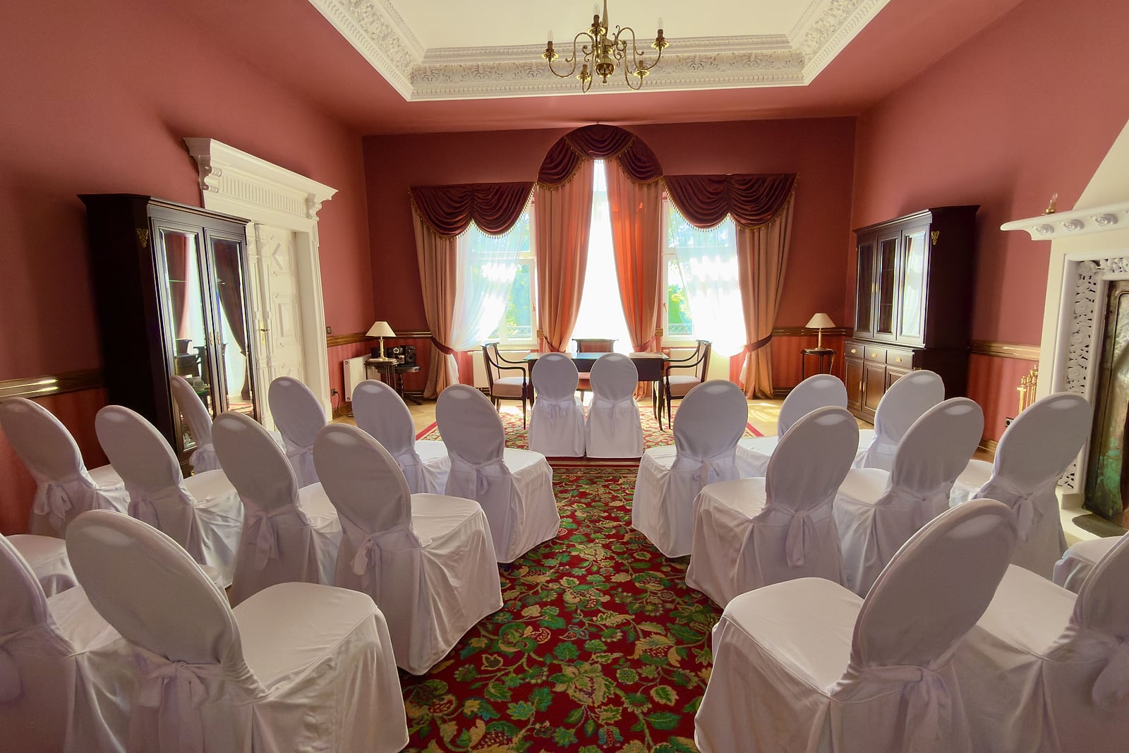 Räume für die Hochzeit im Schlossparkhotel Schkopau