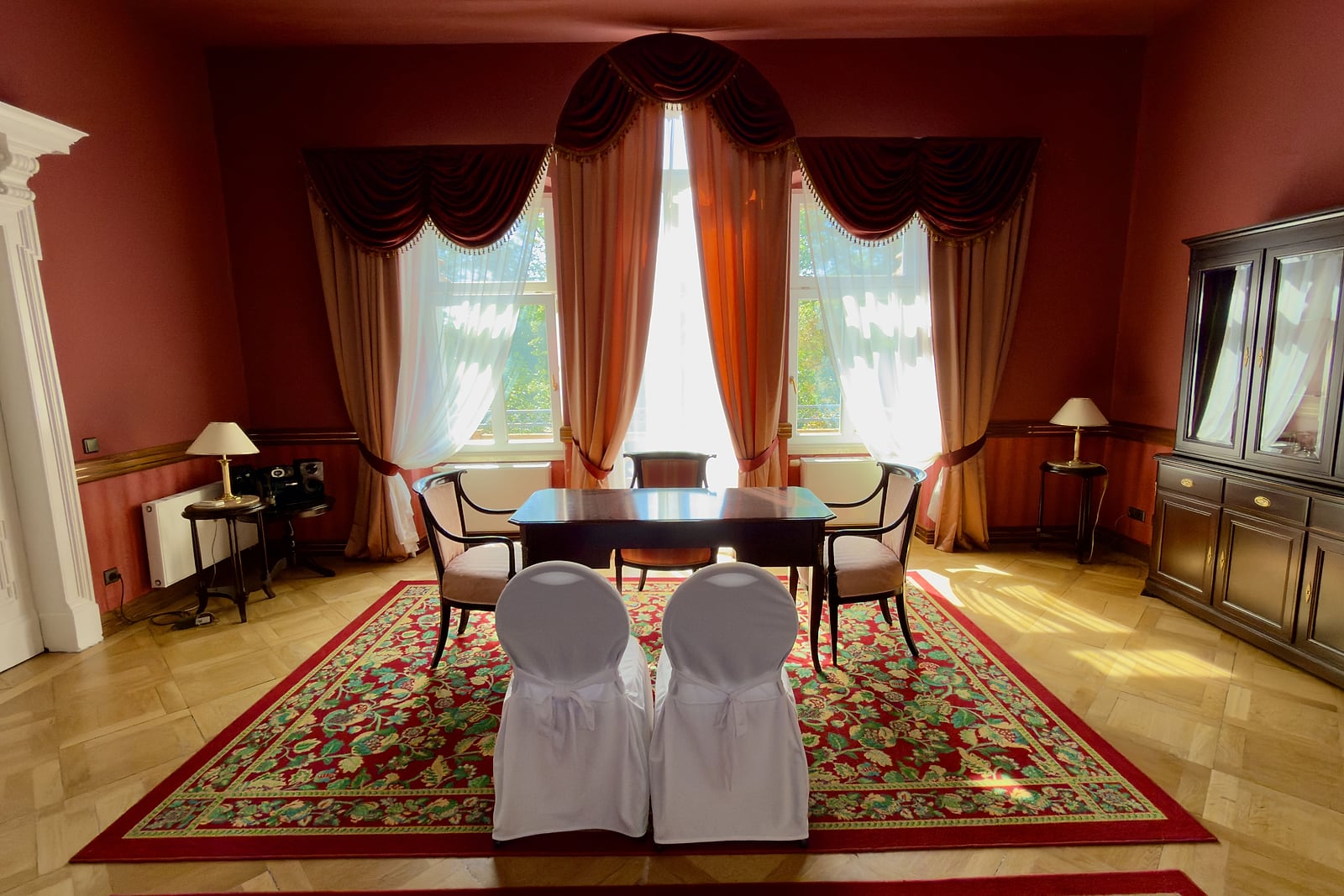Räume für die Hochzeit im Schlossparkhotel Schkopau
